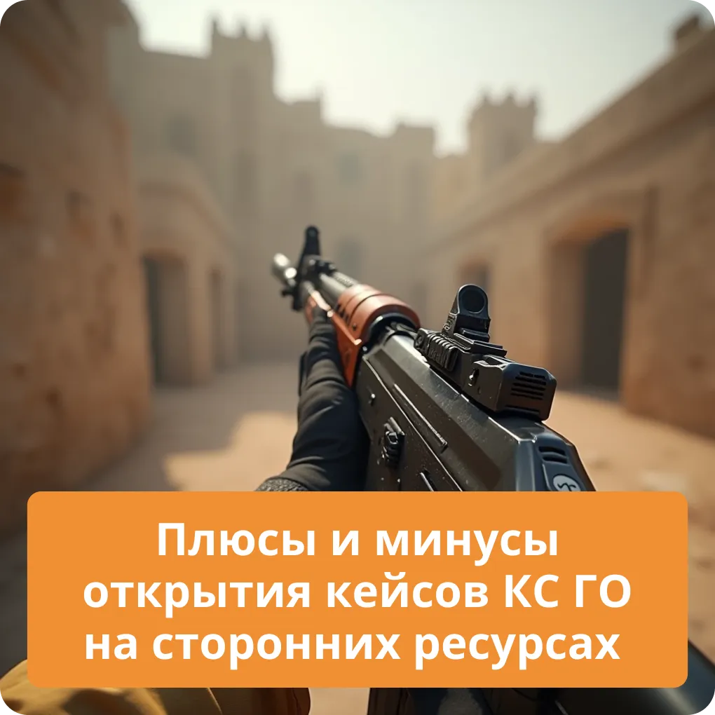 Плюсы и минусы открытия кейсов КС ГО на сторонних ресурсах