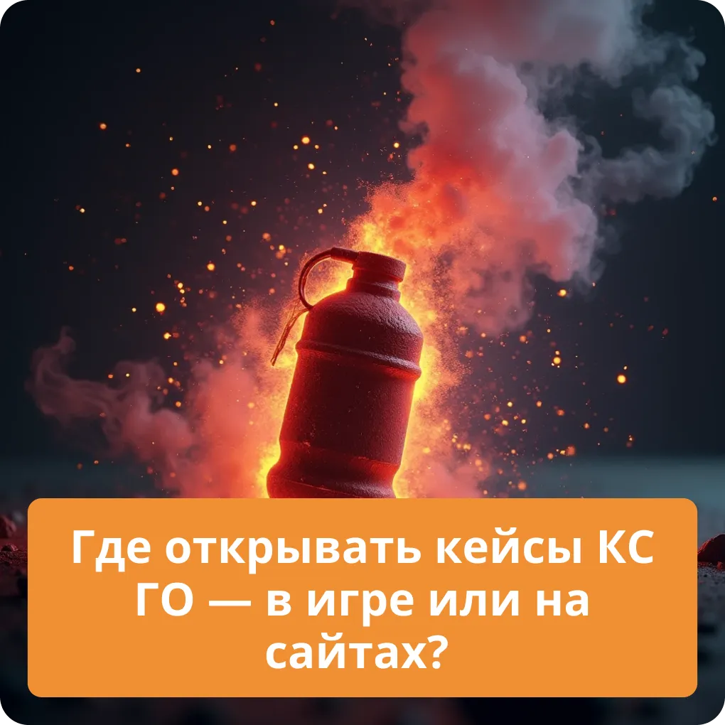 Где открывать кейсы КС ГО — в игре или на сайтах?